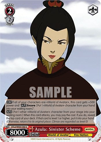 Azula: Sinister Scheme [ATLA/WX04 - ATLA/WX04-066 U]