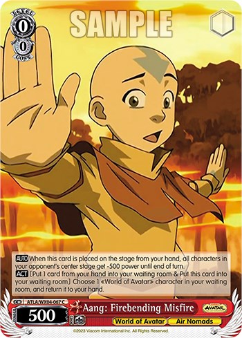 Aang: Firebending Misfire [ATLA/WX04 - ATLA/WX04-067 C]