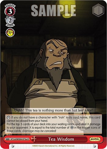 Tea Wisdom (a) [ATLA/WX04 - ATLA/WX04-073a U]