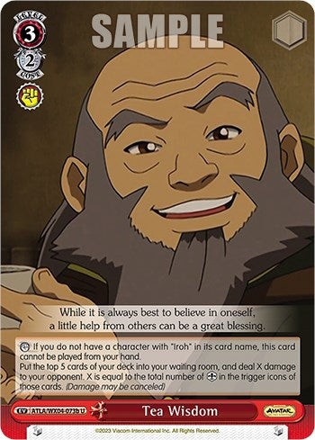 Tea Wisdom (b) [ATLA/WX04 - ATLA/WX04-073b U]