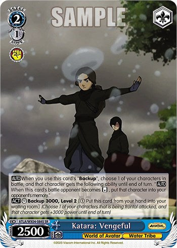 Katara: Vengeful (SR) [ATLA/WX04 - ATLA/WX04-084S SR]