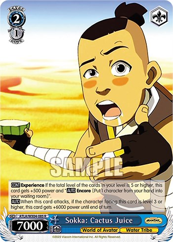 Sokka: Cactus Juice [ATLA/WX04 - ATLA/WX04-085 R]