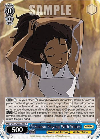 Katara: Playing With Water [ATLA/WX04 - ATLA/WX04-090 C]