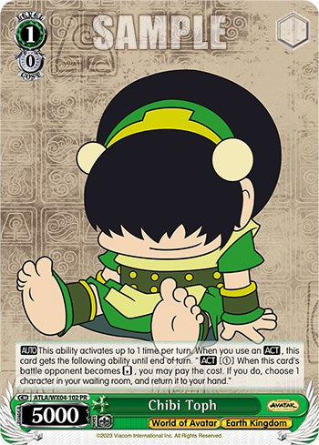 Chibi Toph [ATLA/WX04 - ATLA/WX04-102 PR]