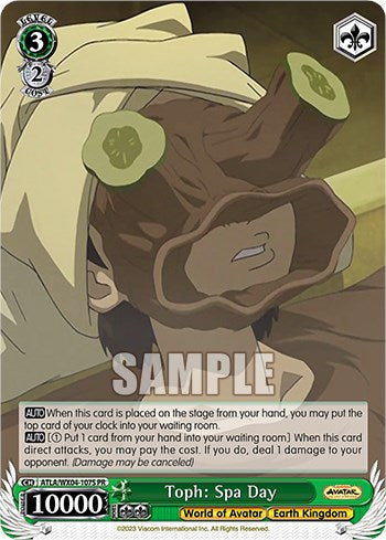 Toph: Spa Day (Foil) [ATLA/WX04 - ATLA/WX04-107S PR]