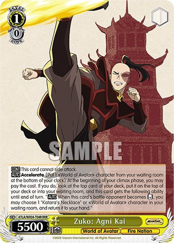 Zuko: Agni Kai (RRR)