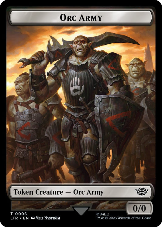Orc Army (0006) // Food (0011) Double-Sided Token