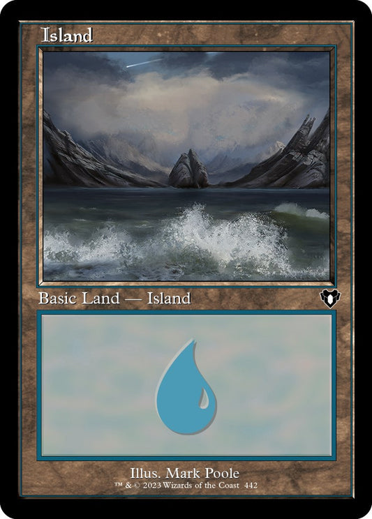 Island (442) (Retro Frame)