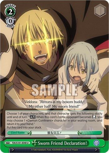 Sworn Friend Declaration! [TSK/S101-E040 U]