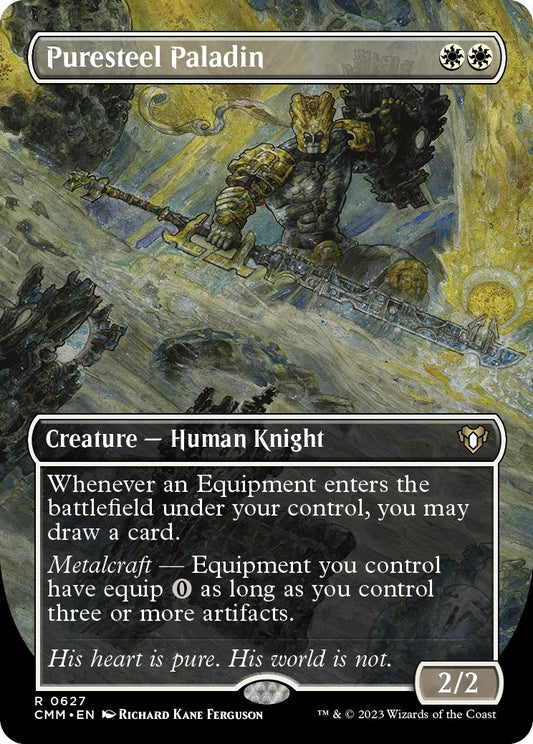 Puresteel Paladin (Borderless) [CMM - 627]