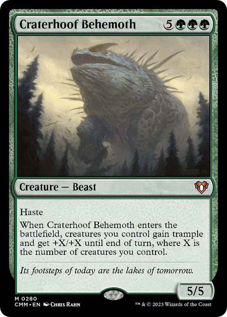 Craterhoof Behemoth [CMM - 280]