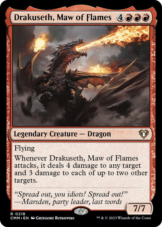 Drakuseth, Maw of Flames [CMM - 218]