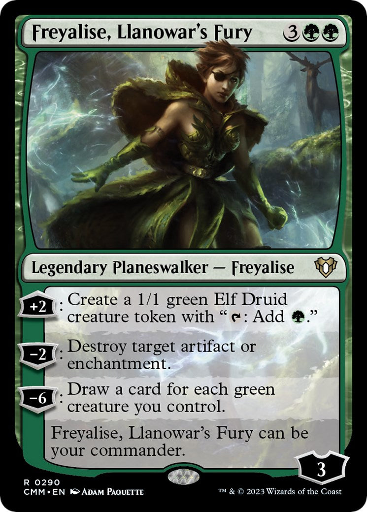 Freyalise, Llanowar's Fury [CMM - 290]