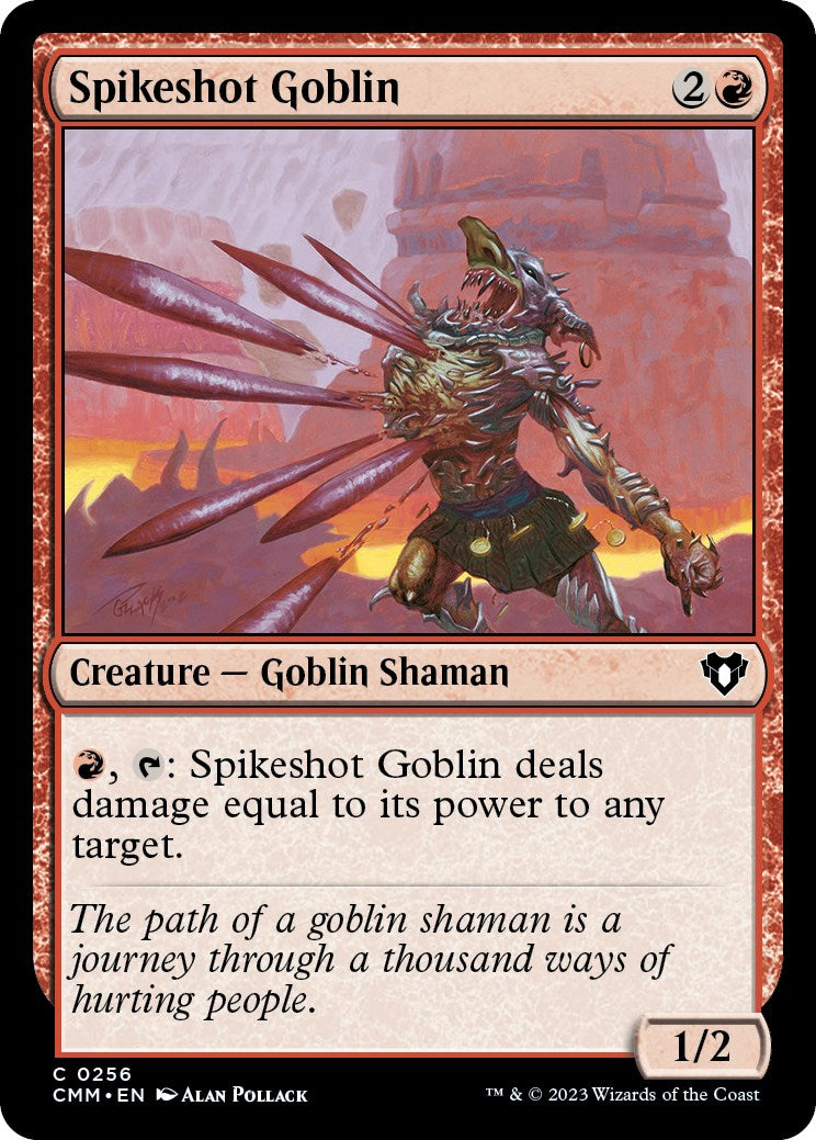 Spikeshot Goblin [CMM - 256]