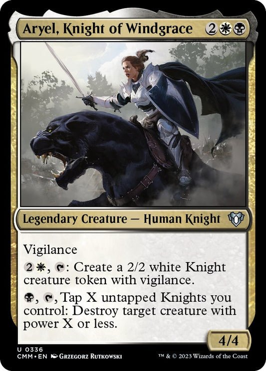 Aryel, Knight of Windgrace [CMM - 336]