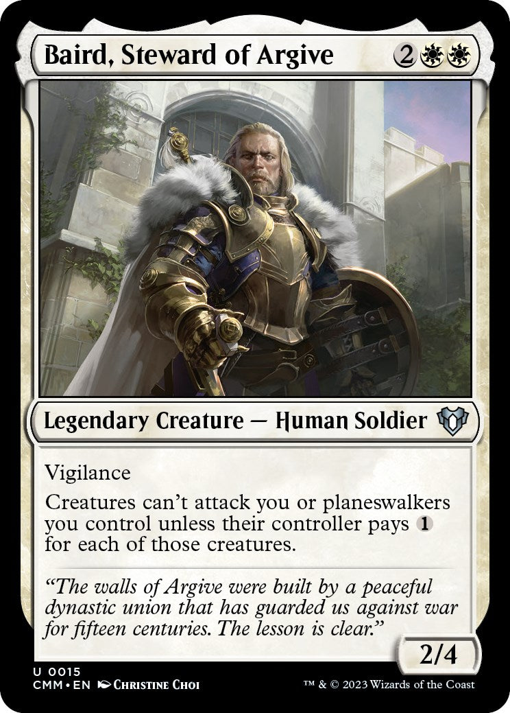 Baird, Steward of Argive [CMM - 15]