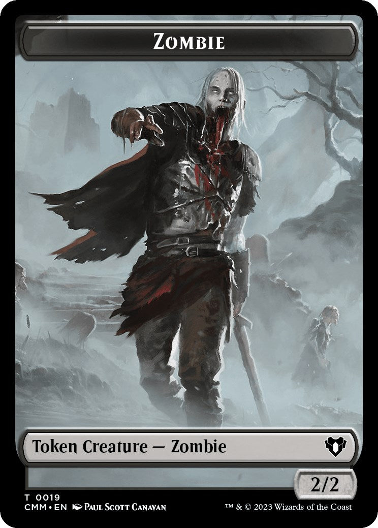 Zombie (0019) // Knight Double-Sided Token