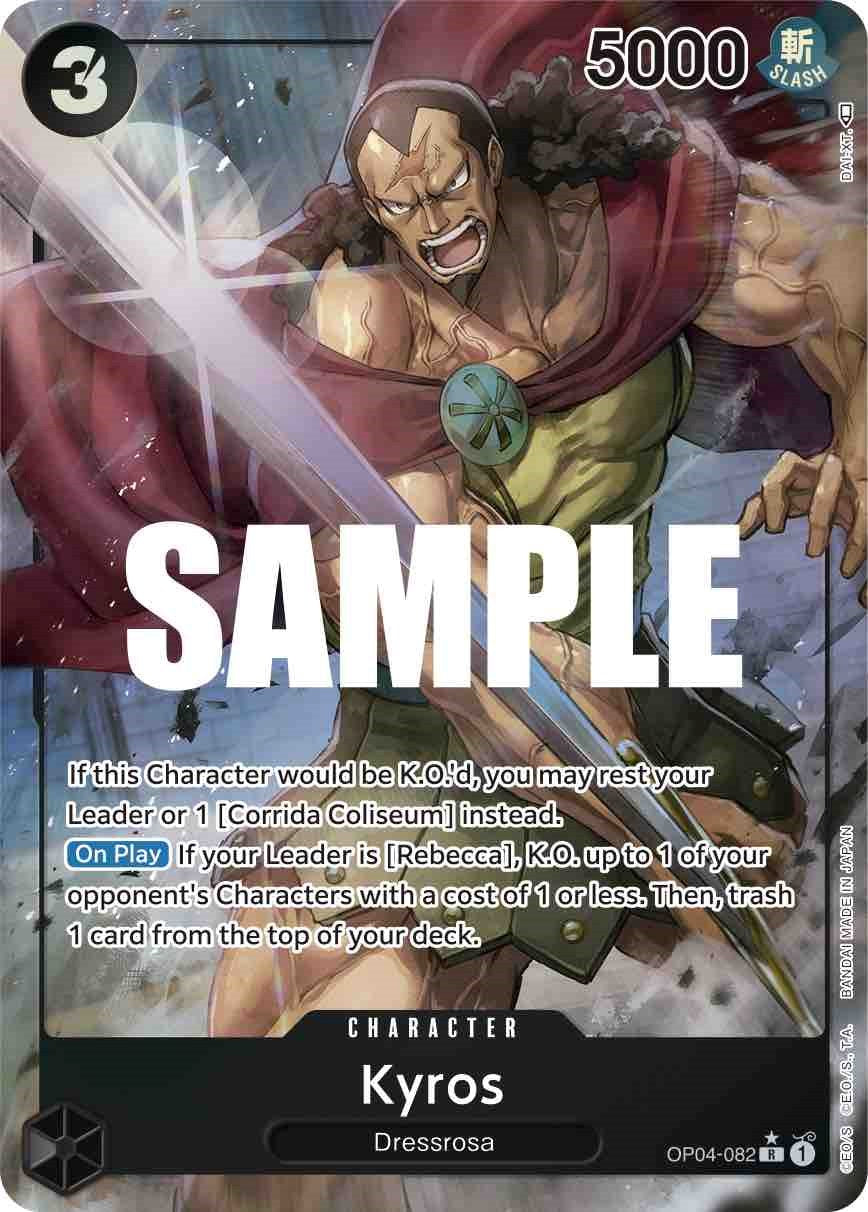 Kyros (Alternate Art) [OP04 - OP04-082]