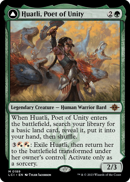 Huatli, Poet of Unity [LCI - 189]