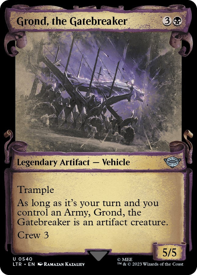 Grond, the Gatebreaker (Showcase Scrolls)