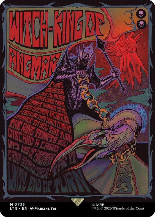 Witch-king of Angmar (Borderless Poster)