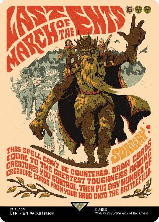 Last March of the Ents (Borderless Poster)