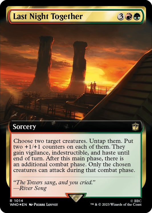 Last Night Together (Extended Art) (Surge Foil)
