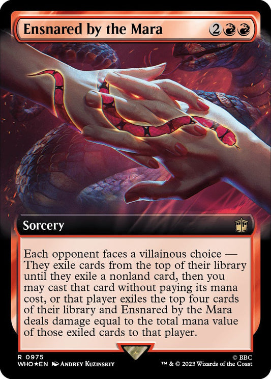 Ensnared by the Mara (Extended Art) (Surge Foil)