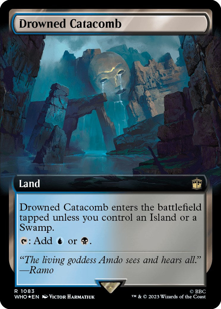 Drowned Catacomb (Extended Art) (Surge Foil)
