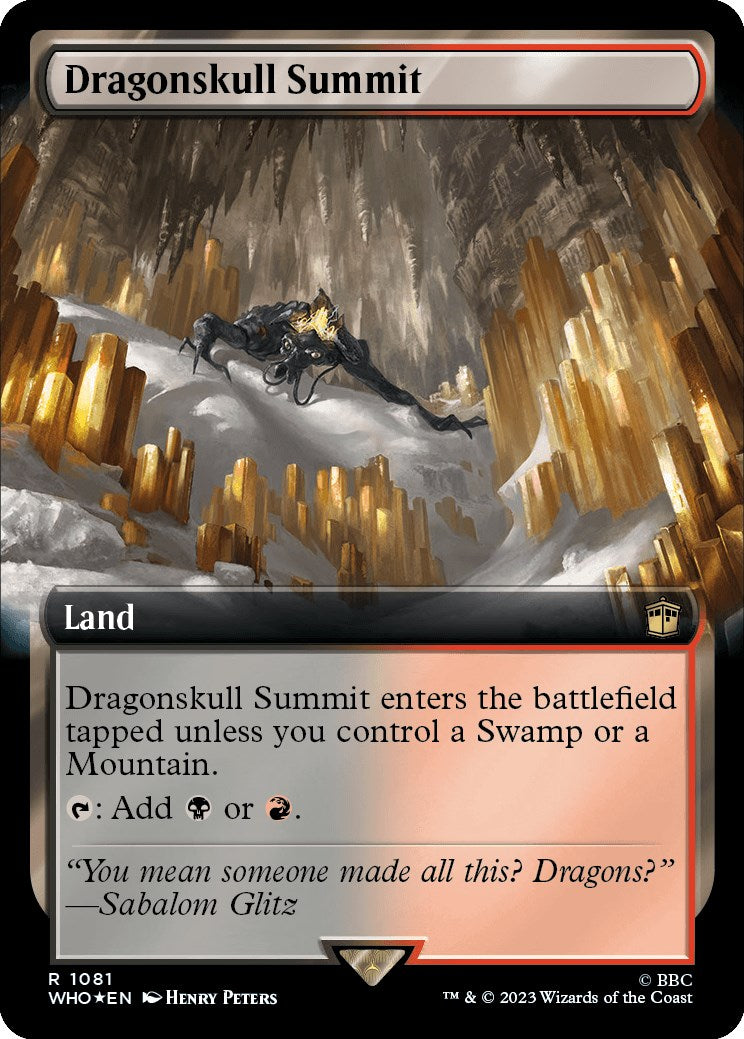 Dragonskull Summit (Extended Art) (Surge Foil)
