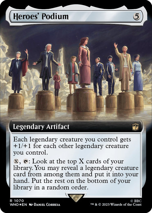 Heroes' Podium (Extended Art) (Surge Foil)