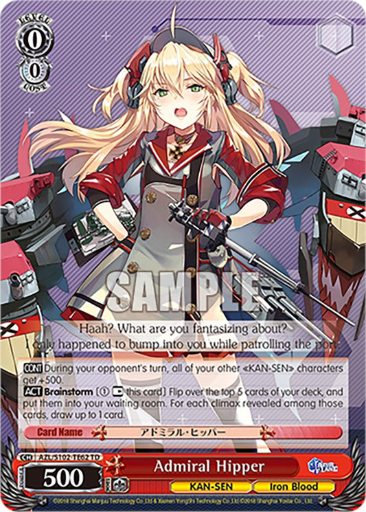 Admiral Hipper [AZL/S102-TE62 TD]