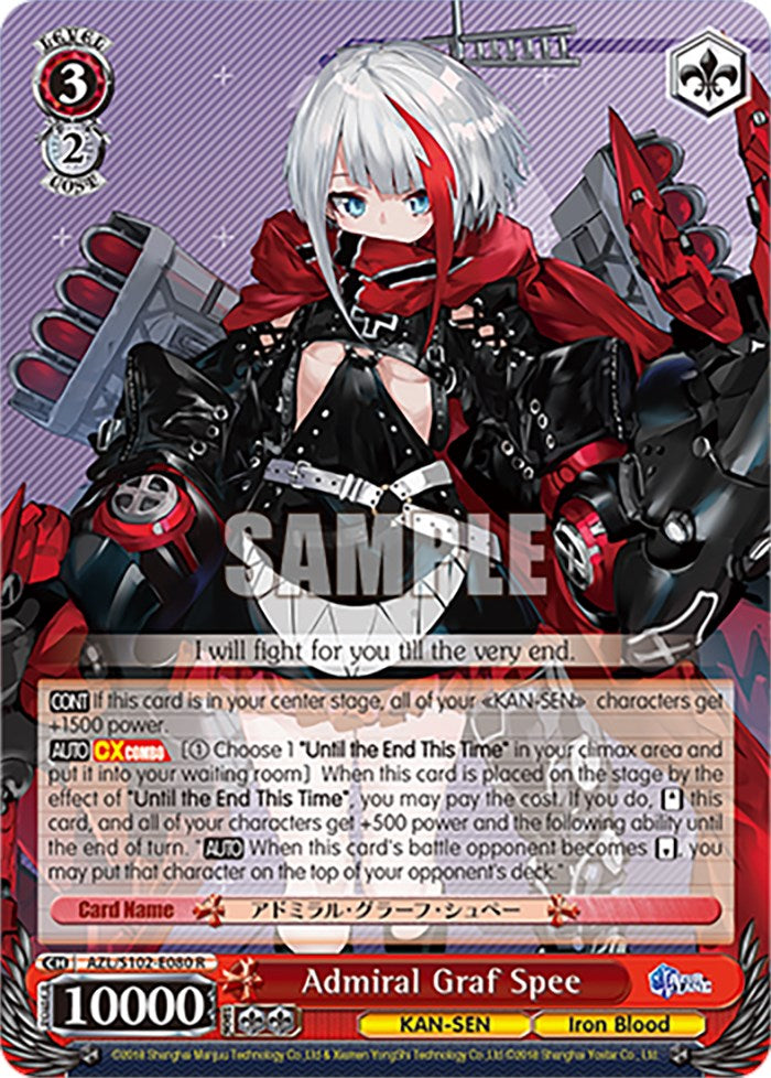 Admiral Graf Spee [AZL/S102-E080 R]