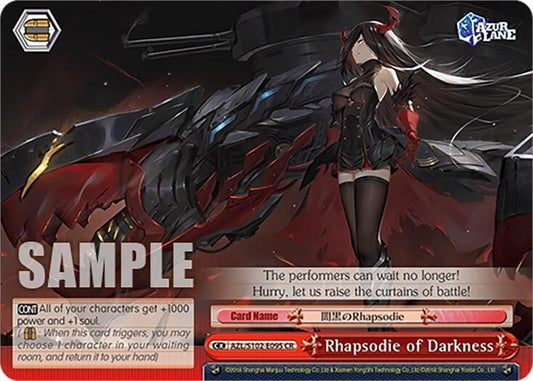 Rhapsodie of Darkness [AZL/S102-E095 CR]