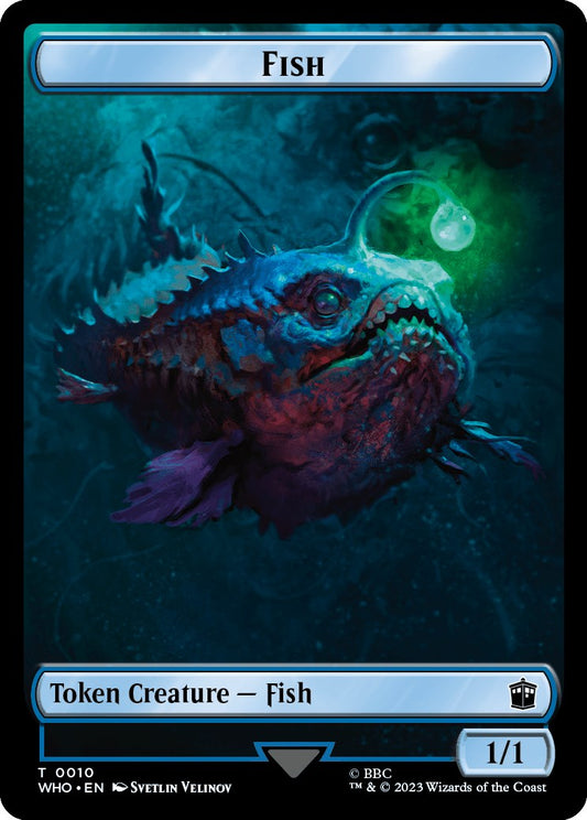 Fish // Beast Double-Sided Token