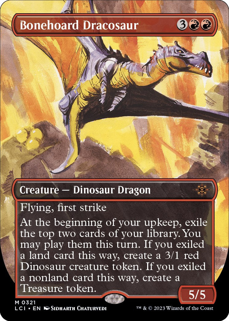 Bonehoard Dracosaur (Borderless) [LCI - 321]