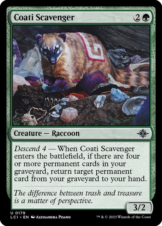 Coati Scavenger [LCI - 179]