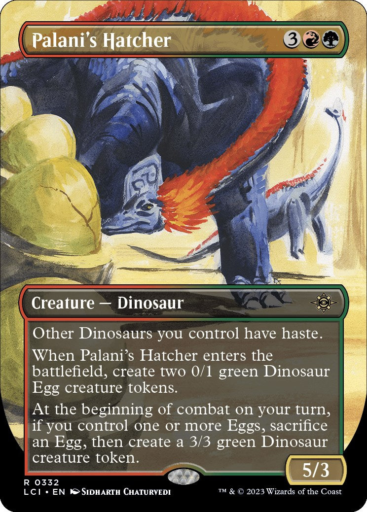 Palani's Hatcher (Borderless) [LCI - 332]