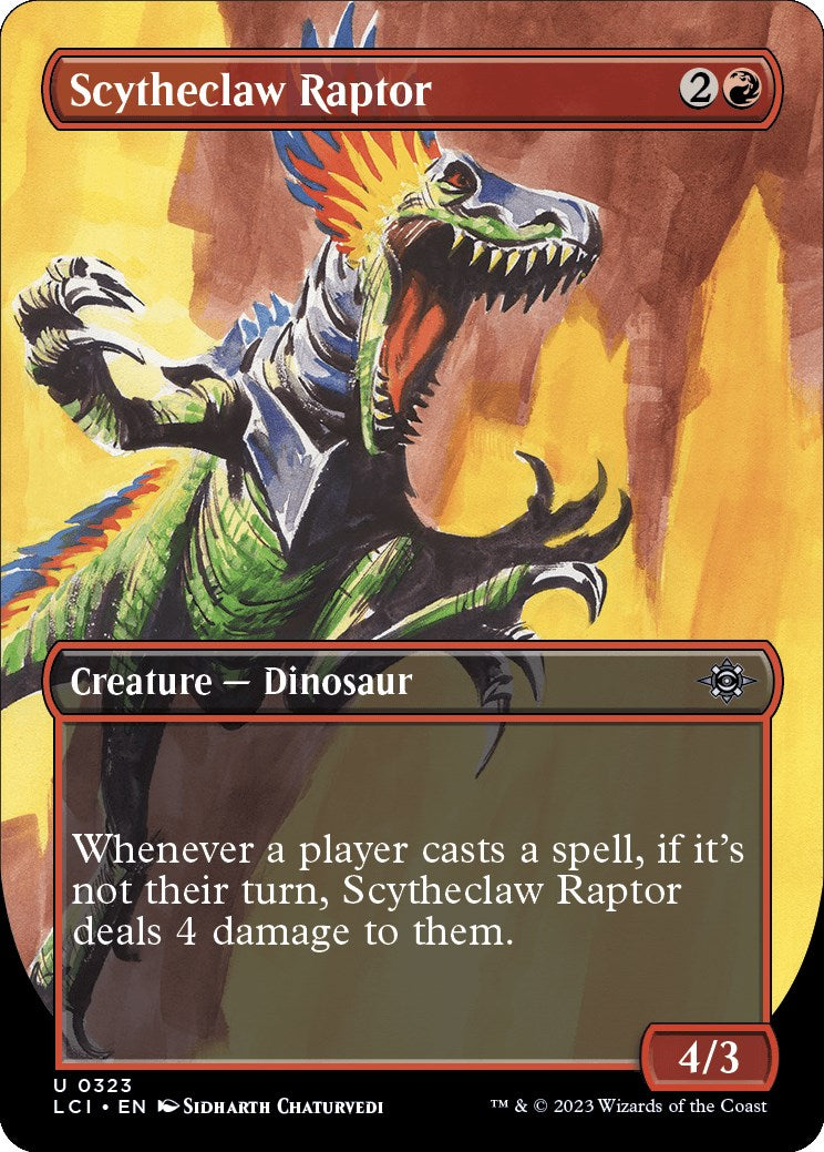 Scytheclaw Raptor (Borderless) [LCI - 323]