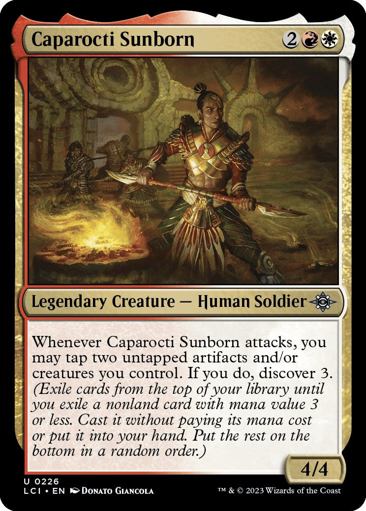 Caparocti Sunborn [LCI - 226]