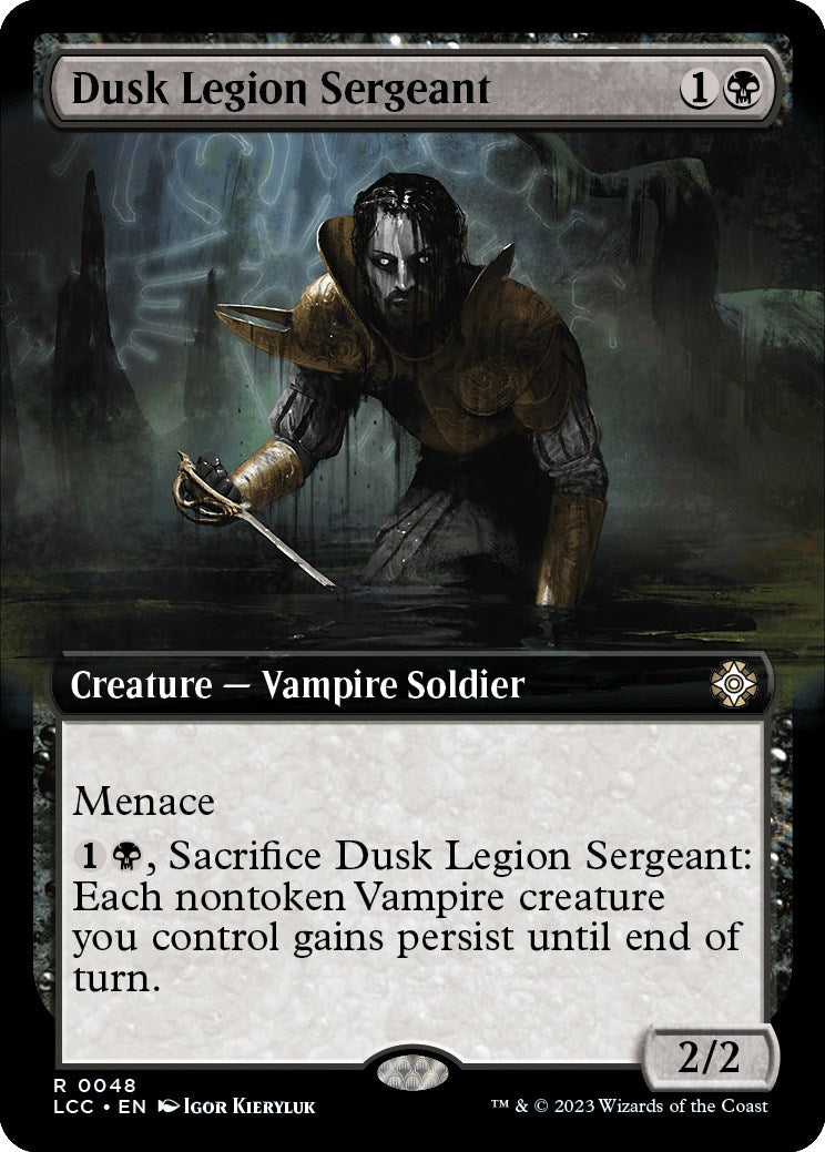 Dusk Legion Sergeant (Extended Art)