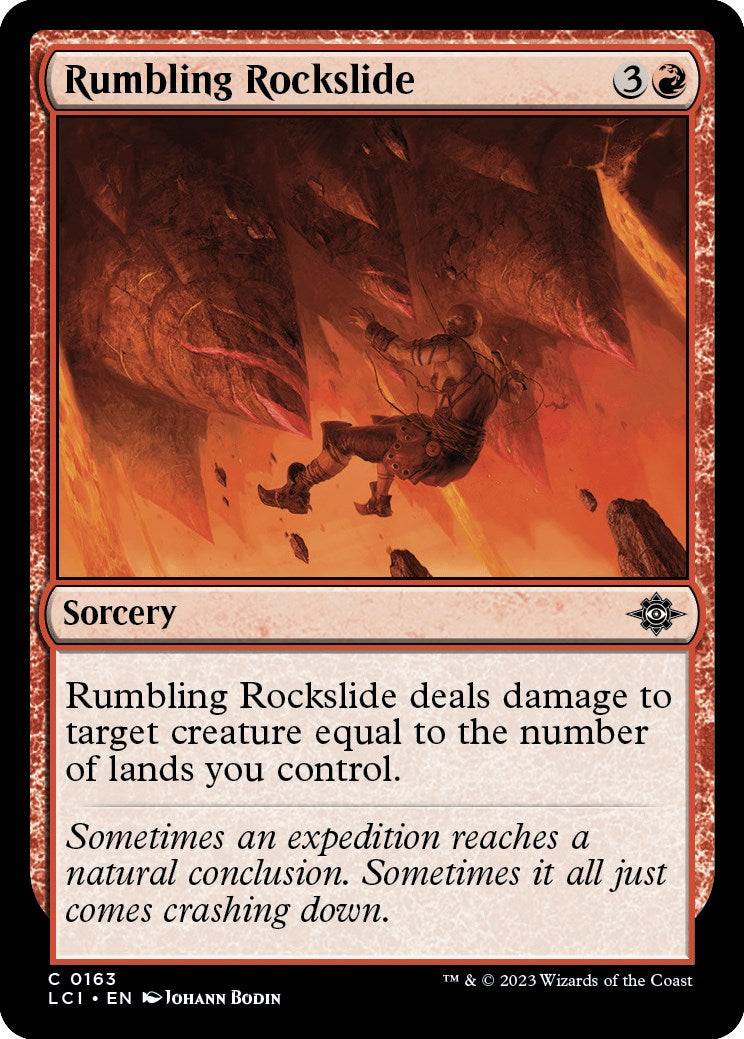 Rumbling Rockslide [LCI - 163]