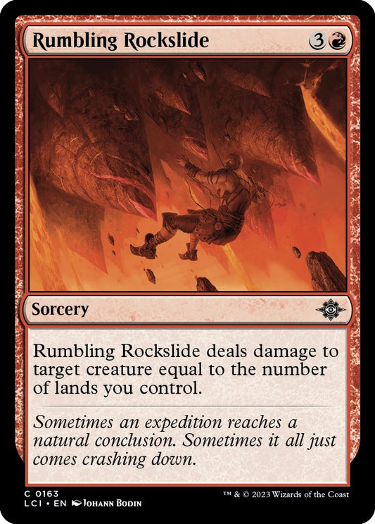 Rumbling Rockslide [LCI - 163]