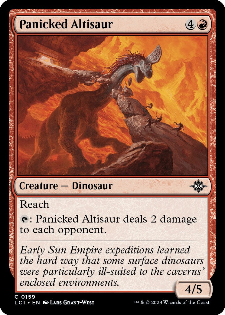 Panicked Altisaur [LCI - 159]