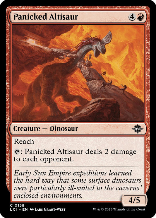 Panicked Altisaur [LCI - 159]