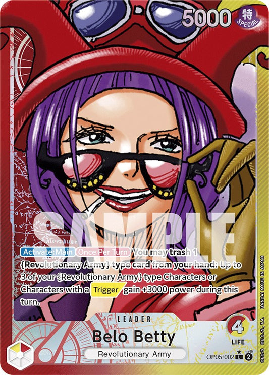 Belo Betty (002) (Alternate Art) [OP05 - OP05-002]