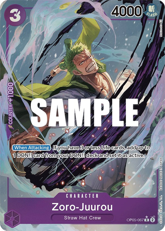 Zoro-Juurou (Alternate Art) [OP05 - OP05-067]