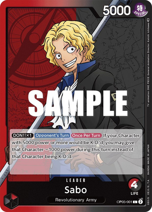 Sabo (001) [OP05 - OP05-001]