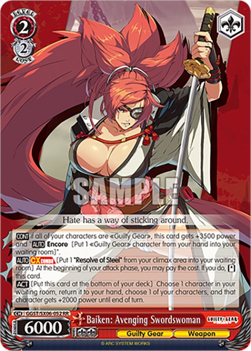 Baiken: Avenging Swordswoman [GGST - GGST/SX06-052 RR]