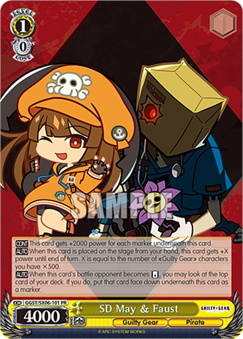 SD May & Faust [GGST - GGST/SX06-101 PR]